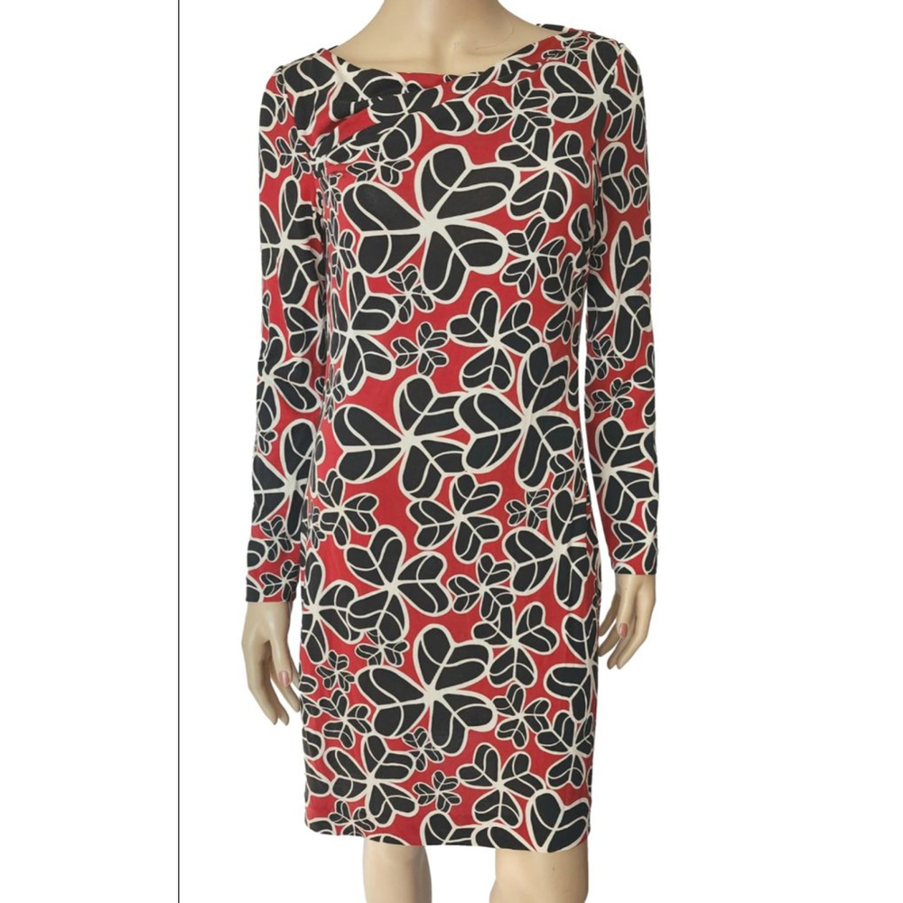 DIANE VON FURSTENBERG Lorah Floral Silk Jersey Dress